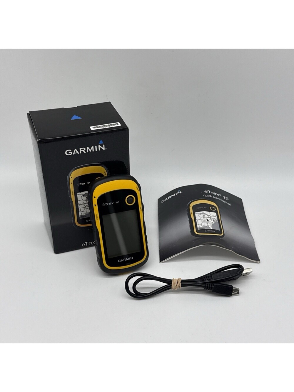 Garmin eTrex 10 Handheld GPS Tested Working w/Original Box